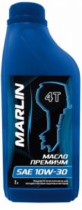 Масло MARLIN Премиум 4T, SAE 10W30 (1 литр)/полусинт.